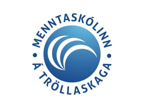 Menntaskólinn á Tröllaskaga logo